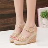 Open Toe Fish Mouth Trendy SandalsSandalsmainimage42021-New-Fashion-Wedge-Sandals-Women-Summer-Open-Toe-Fish-Head-Sandals-Fashion-Platform-High-Heels