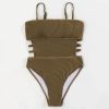 Sexy Ribbed One Piece SwimsuitsSwimwearsmainimage4INGAGA-Sexy-Ribbed-One-Piece-Swimsuit-Solid-Swimwear-Women-2022-Cut-Out-Monokini-High-Cut-Swimming