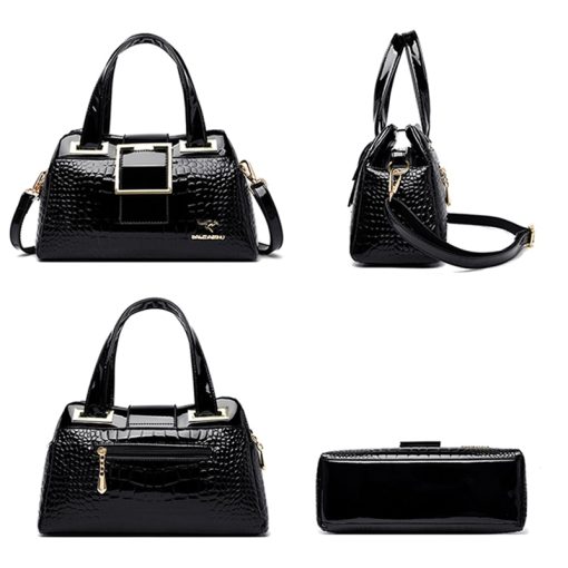 Patent Leather Luxury Messenger HandbagsHandbagsmainimage4Luxury-Designer-Handbag-Brand-Crossbody-Bags-for-Women-2021-New-Crocodile-Pattern-Leather-Shoulder-Bags-Casual