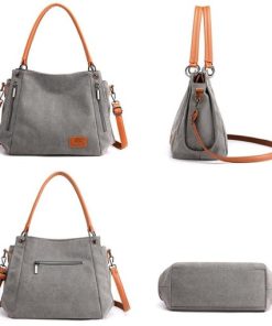 mainimage4Luxury Designer Handbags for Women 2021 New Canvas Fashion Shoulder Crossbody Bags Female Messenger Bag Purses 510x510 1