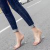 Open Toe High Heel Pumps-SandalsSandalsmainimage4Summer-Women-Pumps-Sandals-PVC-Jelly-Slippers-Open-Toe-High-Heels-Women-Transparent-Perspex-Slippers-Shoes