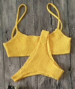 Two Piece Sexy Bikini SetSwimwearsmainimage5Sexy-Bikini-Set-Women-Swimwear-Push-up-Pleated-Triangle-Padded-Bra-Thongs-2-Pieces-Set-Swimsuit