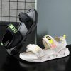 Women’s Trendy Korean Flat SandalsSandalsmainimage5Sports-Sandals-Female-Ins-Tide-2022-Summer-New-Net-Red-Korean-Version-of-The-Velcro-Student