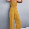 Summer Polka Dot Print JumpsuitsDressesmainimage5Summer-Polka-Dot-Print-Jumpsuit-Women-Elegant-Wide-Leg-Jumpsuits-Long-Rompers-Sleeveless-Backless-Sexy-Outfits