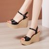 Elegant Trendy Thick Sole SandalsSandalsvariantimage02022-New-Open-Head-Platform-Sandals-Women-Shoes-2022-Bow-High-Heels-Wedges-Sandals-Ladies-Elegant
