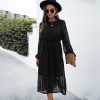 Casual Chiffon Vintage Midi DressDressesvariantimage0Fashion-O-neck-Long-Sleeve-Office-Dress-Women-2021-Autumn-Elegant-Casual-Chiffon-Party-Vintage-Midi