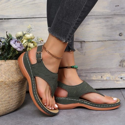 Trendy Non-Slip SandalsSandalsvariantimage0New-Women-Summer-Shoe-2022-Platform-Non-slip-Sandals-Women-Closed-Toe-Wedge-Sandals-Ladies-Light