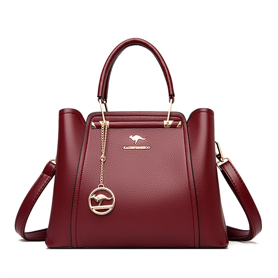 Women’s Leather Luxury Handbag – Miggon
