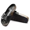 Women’s Flip Flop Leather SlippersSandalsvariantimage1New-2022-Summer-Women-Sandals-Flats-Cork-Slippers-Casual-Shoes-Fashion-Leather-Buckle-Beach-Slides-Flip