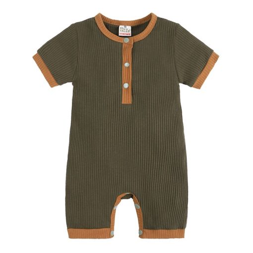 Baby Boy Cotton RompersKidsvariantimage2Fashion-Solid-Color-Baby-romper-Summer-Baby-Boy-Clothes-Cotton-Linen-Short-Sleeve-Infant-Romper-Newborn