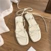 Casual Cross-Tie Sexy SandalsSandalsvariantimage2Sandals-Women-Summer-New-2022-Beach-Fashion-Sexy-Flat-Casual-Cross-Tie-Open-Toe-Fairy-Style