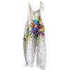 Floral Print Sling Design JumpsuitsSwimwearsvariantimage2Women-Jumpsuit-Flower-Printed-Sling-Design-Thin-Summer-Vintage-Loose-Floral-Print-Rompers-for-Party-Casual