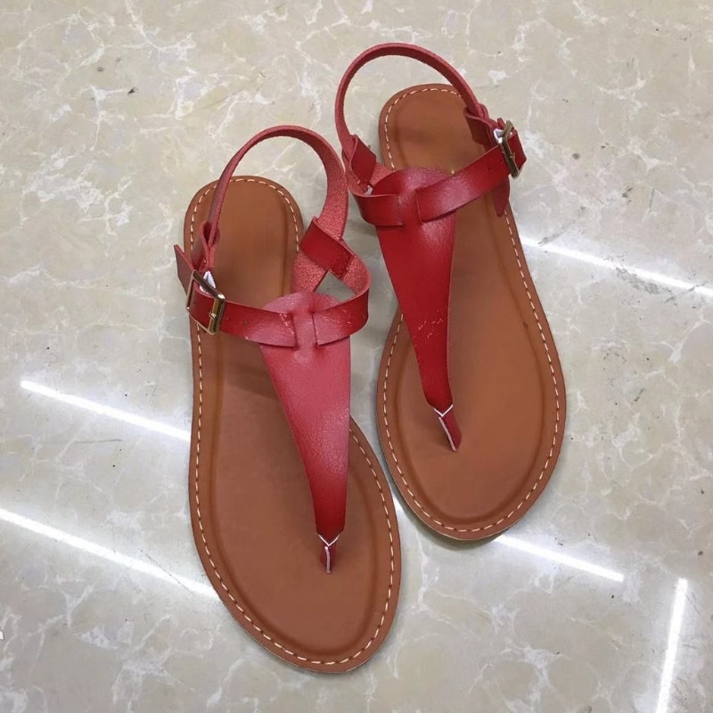 Women’s Summer Flat Heel Flip Flops Sandals – Miggon