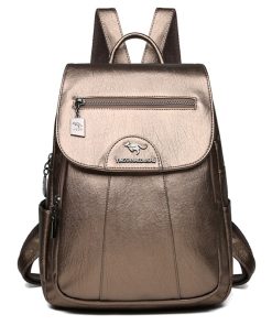 Women’s Soft Leather BackpacksHandbagsvariantimage45-Color-Women-Soft-Leather-Backpacks-Vintage-Female-Shoulder-Bags-Sac-a-Dos-Casual-Travel-Ladies