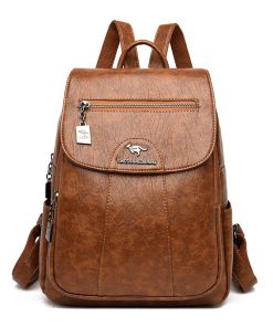 Women’s Soft Leather BackpacksHandbagsvariantimage55-Color-Women-Soft-Leather-Backpacks-Vintage-Female-Shoulder-Bags-Sac-a-Dos-Casual-Travel-Ladies