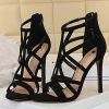 Summer 11cm Fetish High Heel Roman SandalsSandals2021-Su.-mmer-Women-Designer-11cm