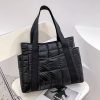Women’s Plaid Tote Messenger HandbagsHandbags2022-Hit-Winter-Brand-Textured-P-1