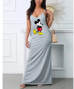 Disney Mickey Mouse Donald Duck print Sexy Sling DressDressesDisney-Mickey-Mouse-Donald-Duck-print-sexy-sling-V-neck-dress-2021-summer-new-sling-print.jpg_Q90.jpg_