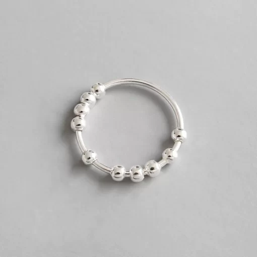925 Sterling Silver Beaded Open RingsJewelleriesFlyleaf-100-925-Sterling-Silver-Beaded-Open-Rings-For-Women-2021-New-Trend-INS-Simple-Style.jpg_640x640