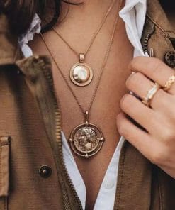 Women’s Tassel Pendant Chain Choker NecklaceJewelleriesLATS-Gold-color-Choker-Necklace-3