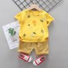 Unisex New Summer Baby 2 Piece SetKidsNew-Summer-Baby-Clothes-Suit-Chi-1
