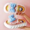 Cute Cartoon Lovely Animals Bedroom Cotton Home SlippersSandalsPINK-1