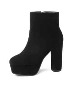Women’s High Heel Ankle BootsBootsQUTAA-2021-Women-Ankle-Boots-Squ-2