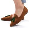Women’s Spring Summer Flat Shoes LoafersFlatsTassel-Leopard-Women-Shoes-Mocca-1