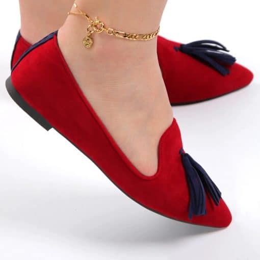 Women’s Spring Summer Flat Shoes LoafersFlatsTassel-Leopard-Women-Shoes-Mocca