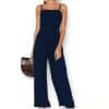 Women’s Sexy Sleeveless Sling Solid Color JumpsuitsSwimwearsWomen-Sexy-Sleeveless-Sling-Soli