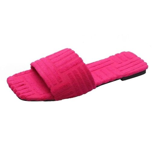 Towel Design Charm Open-toe Casual Sandals-SlippersSandalsWomen-Temperam-ent-Slippers-Towel