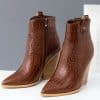Hot Sale Women’s British Style Ankle BootsBootsbrown