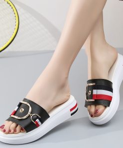 Women’s Comfortable Luxury Slippers-SandalsSandalsmainimage0Comemore-2021-Women-Slippers-Flat-Shoes-Woman-Comfortable-Female-Sandals-Ladies-Luxury-Home-Platform-Slides-Flip