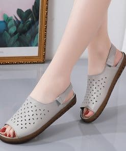 Women’s Summer Fashion SandalsSandalsmainimage0Summer-Fashion-Women-Sandals-Luxury-Brand-Ladies-Flats-Casual-Slippers-Comfortable-Women-s-Adult-Peep-Toe