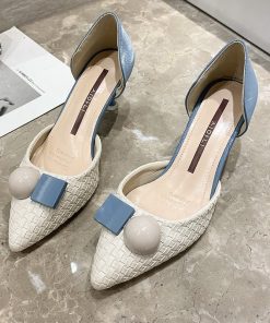 Women’s Fashion Pointed Toe Shallow Mouth SandalsSandalsmainimage0Women-Pumps-Fashion-Pointed-Shallow-Mouth-Stiletto-Heels-Spring-Summer-New-Korea-Thin-Heels-High-Pointed
