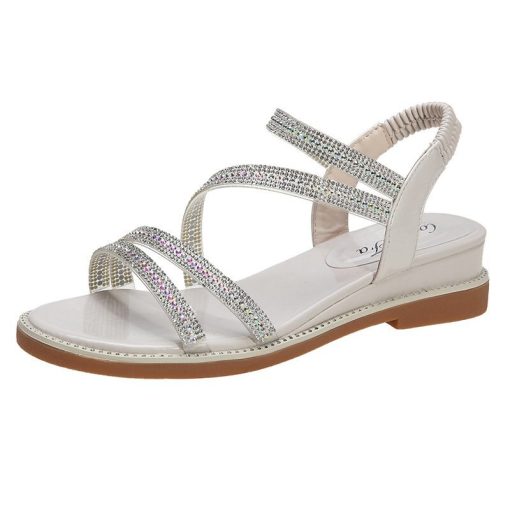 New Summer Women Elegant SandalsSandalsmainimage12021-New-Summer-Women-Elegant-Sandals-Heels-Slip-On-Shoes-Crystal-Sequins-Chaussure-Femme-Casual-Girl