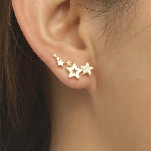 Women’s Stylish Star Zircon Exquisite Versatile Drop EarringsJewelleriesmainimage1Huitan-Hot-Selling-Simple-Stylish-Star-Women-Drop-Earrings-Shiny-White-Zircon-Exquisite-Versatile-Female-Earring