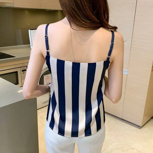 Korean Fashion Clothing Striped Camis Women’s Inner Wear TopsTopsmainimage1Korean-Fashion-Clothing-Striped-Camis-Women-s-Inner-Wear-Tops-Women-Vest-Fenmale-Tank-Tops-Backless