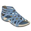 Round Toe Hollow-Out Breathable SandalsSandalsmainimage1Summer-Women-Sandals-Round-Toe-Hollow-wedges-Sandals-Casual-Closed-Toe-Flat-Rome-Sandals-plus-size