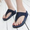 Women’s Summer Trendy Flip Flops SlippersSandalsmainimage1summer-women-slippers-buckle-real-leather-slides-shoes-solid-thick-sole-heels-beach-sandals-women-outside