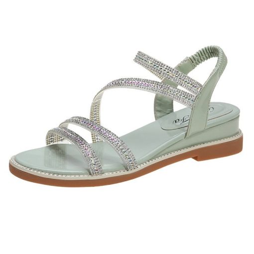 New Summer Women Elegant SandalsSandalsmainimage22021-New-Summer-Women-Elegant-Sandals-Heels-Slip-On-Shoes-Crystal-Sequins-Chaussure-Femme-Casual-Girl