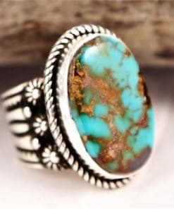 Large Vintage Boho Antique Color RingsJewelleriesmainimage2Bohemian-Style-Large-Oval-Turquoises-Blue-Stone-Rings-Bague-for-Women-Man-Vintage-Ethnic-Ring-Jewelry