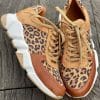 Women’s New Thick-Soled Round Toe Leopard Print SneakersFlatsmainimage2Plus-size-36-44-New-Thick-soled-Round-Toe-Low-top-Leopard-Print-Women-s-Singles