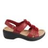 Women’s Comfortable Trendy Gladiator SandalsSandalsmainimage2Summer-New-Women-Sandals-Fashion-Ladies-Solid-Color-Peep-Toe-Hook-Loop-Wedge-Flower-Shoes-Outdoor