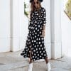 Fashion Long Maxi Shirt Women’s DressDressesmainimage3Fashion-Long-Sleeve-Polka-Dot-Maxi-Shirt-Woman-Dress-2021-Autumn-Casual-Floral-Button-Vintage-Office-1