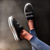 Summer Cool Air Mesh Luxury Hook & Look Half SneakersFlatsmainimage3LazySeal-2021-Summer-Cool-Air-Mesh-Loafers-Shoes-Women-Diamonds-Luxury-Crystals-Hook-Look-Platform-Casual