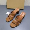 Summer New Women’s Brown Leather SandalsSandalsmainimage3ZARZ-2022-Summer-New-Women-s-Shoes-Brown-Thick-Heeled-Leather-Sandals-Square-Toe-Cross-With