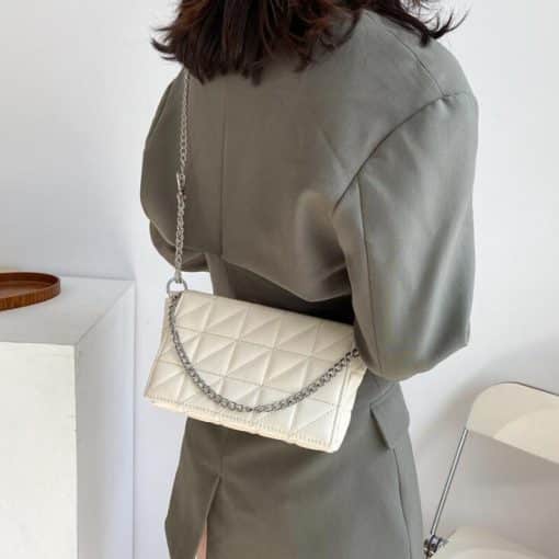 Fashion Plaid Crossbody Bags For Women Chain Strap Shoulder BagsHandbagsmainimage42022-Fashion-Plaid-Crossbody-Bags-For-Women-Chain-Strap-Shoulder-Bag-Designer-Handbags-And-Purses-Casual