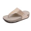 Women’s Summer Trendy Flip Flops SlippersSandalsmainimage4summer-women-slippers-buckle-real-leather-slides-shoes-solid-thick-sole-heels-beach-sandals-women-outside