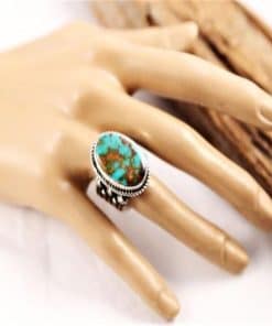 Large Vintage Boho Antique Color RingsJewelleriesmainimage5Bohemian-Style-Large-Oval-Turquoises-Blue-Stone-Rings-Bague-for-Women-Man-Vintage-Ethnic-Ring-Jewelry